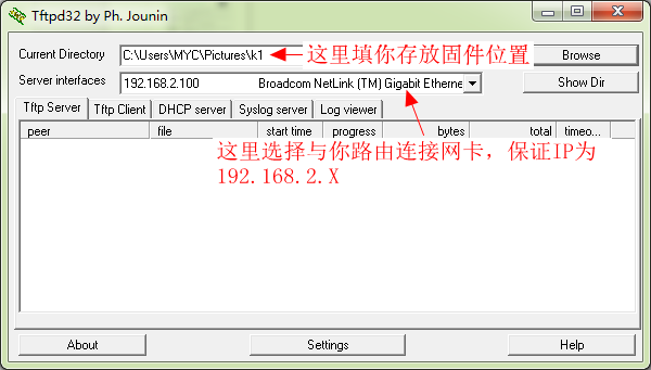 tftpK1Setting